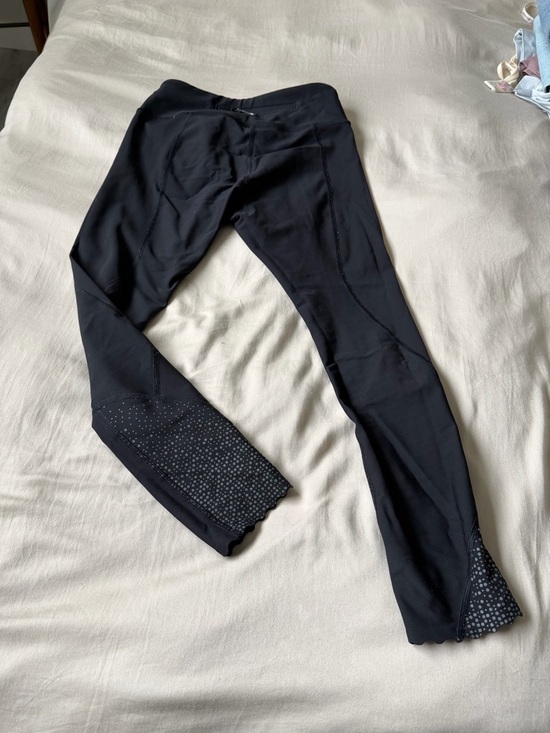 lululemon athletica Pants - lululemon athletica Black Leggings with Dot Detail
